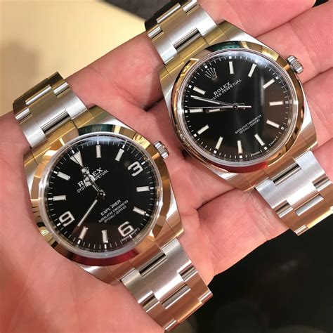 oyster perpetual vs Rolex explorer